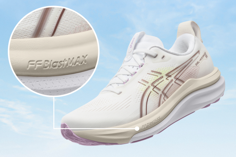 ASICS Kayano 33 με FFBlast Max Αντικραδασμική Τεχνολογία