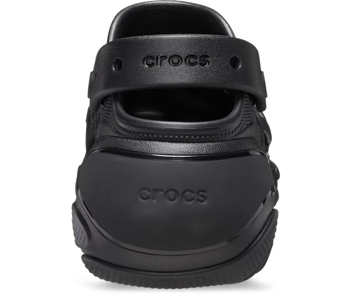 Crocs γυναικεία δίπατα μαύρα