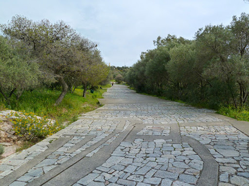 Πλακόστρωτο λόφου Φιλοπάππου