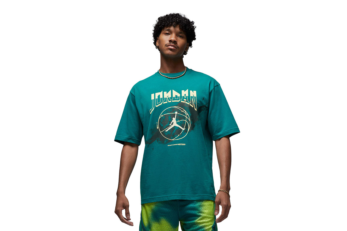 Πετρόλ ανδρικό αθλητικό t-shirt Jordan