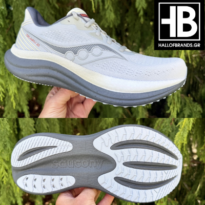 Η σόλα των αθλητικών παπουτσιών Saucony Triumph 23