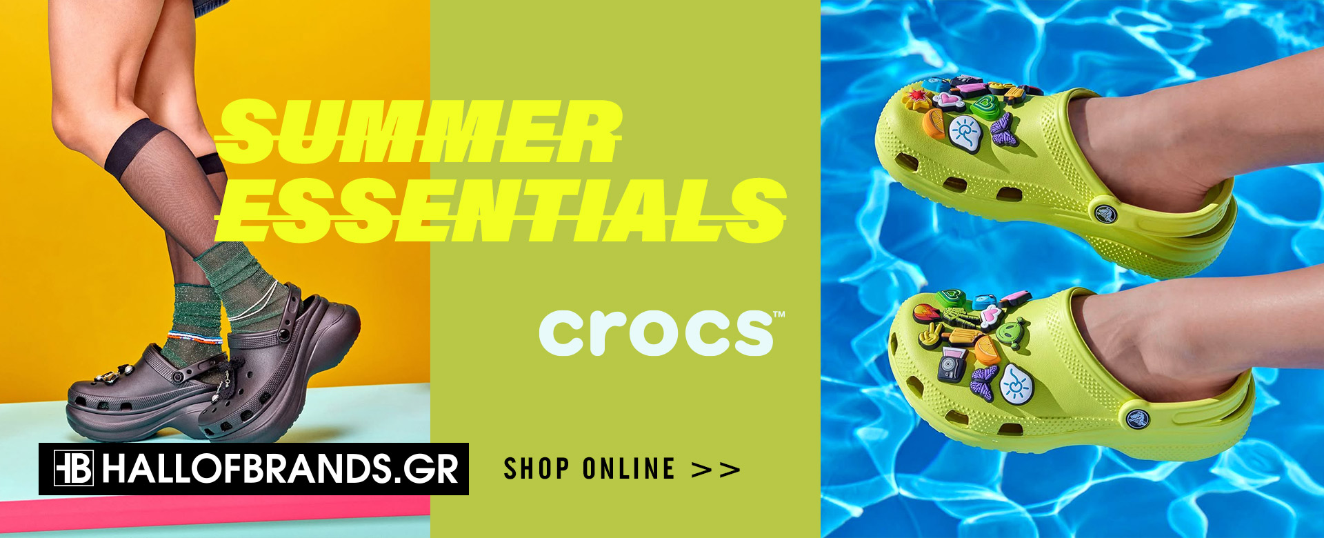 SUMMER ESSENTIALS CROCS