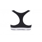 Calvin Klein Modern Cotton Γυναικείο Μπουστάκι Μαύρο, Λευκό