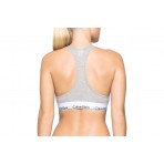 Calvin Klein Modern Cotton Γυναικείο Μπουστάκι Γκρι, Λευκό