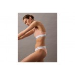 Calvin Klein Modern Cotton Γυναικείο Μπουστάκι Σομόν, Λευκό
