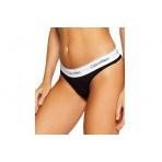 Calvin Klein Modern Cotton Γυναικείο Εσώρουχο String Μαύρο, Λευκό