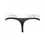 Calvin Klein Modern Cotton Γυναικείο Εσώρουχο String Μαύρο, Λευκό