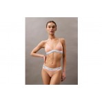 Calvin Klein Modern Cotton Γυναικείο Εσώρουχο String Σομόν, Λευκό