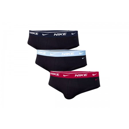 Nike Everyday Cotton Stretch Brief  Ανδρικά Εσώρουχα Σλιπ Μαύρα