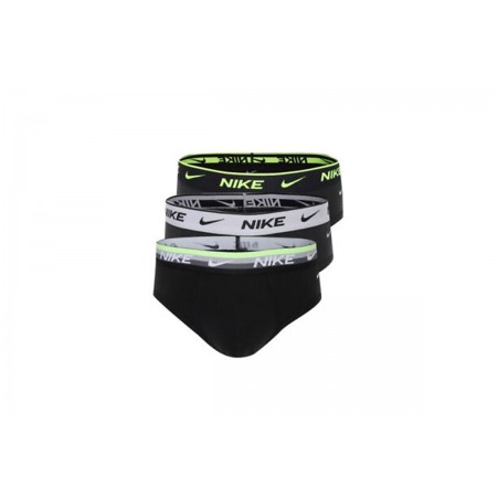Nike Everyday Cotton Stretch Brief 3Pk Εσώρουχα Σλιπ 3-Τεμάχια 
