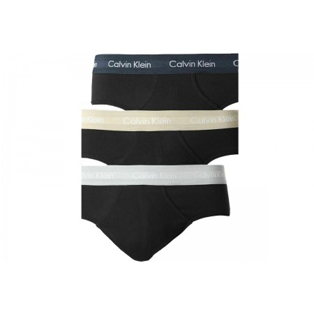 Calvin Klein Hip Brief 3Pk Εσώρουχα Σλιπ 