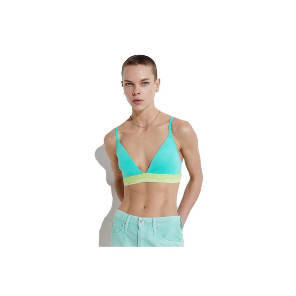 Calvin Klein Lght Lined Triangle Bralette Γυναικείο (000QF7282E 9T7)