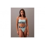 Calvin Klein High Leg Thong Εσώρουχο String Γυναικείο (000QF7638E 4A3)