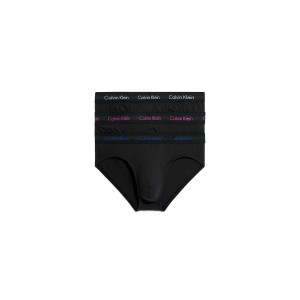 Calvin Klein Hip Brief Εσώρουχο Σλιπ 3-Τεμάχια (000U2661G CAQ)