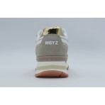 W6Yz Yak-W Γυναικεία Sneakers Λευκά, Γκρι, Χρυσά, Εκρού