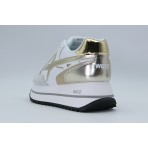W6Yz Deva-W Γυναικεία Sneakers Λευκά, Χρυσά, Γκρι