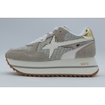 W6Yz Deva-W Γυναικεία Sneakers Γκρι, Εκρού, Χρυσό