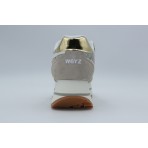 W6Yz Deva-W Γυναικεία Sneakers Γκρι, Εκρού, Χρυσό