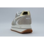 W6Yz Deva-W Γυναικεία Sneakers Γκρι, Εκρού, Χρυσό
