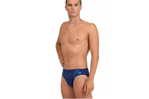 Arena Men S Swim Briefs Graphic Μαγιό Σλιπ (005553780)