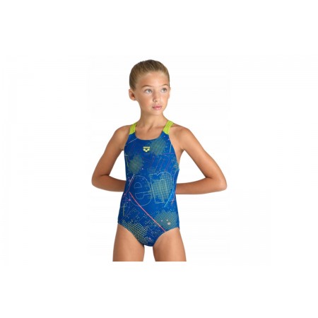 Arena Girls Galactic Swimsuit Pro Back Μαγιό Ολόσωμο 