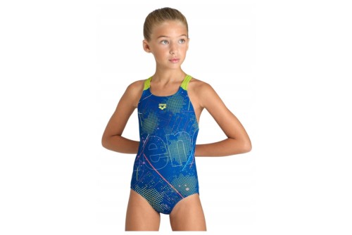 Arena Girls Galactic Swimsuit Pro Back Μαγιό Ολόσωμο (005923780)