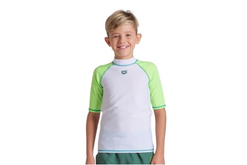 Arena Rash Vest Graphic Κοντομάνικη Μπλούζα Uv Protection (006295106)