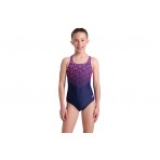 Arena Girls Kikko V Swim Pro Ολόσωμο Μαγιό Μπλε Σκούρο, Φούξια
