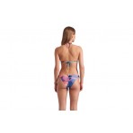 Arena Water Print Παιδικό Σετ Μαγιό Bikini Μπλε Σκούρο, Σομόν, Βεραμάν