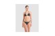 Arena Water Print Triangle Γυναικείο Μαγιό Bikini Μαύρο, Κυπαρισσί