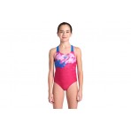 Arena Girls Splash Point Swimsuit V Back Μαγιό Ολόσωμο