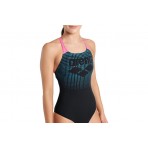 Arena Foggy Dots Swim Pro Γυναικείο Ολόσωμο Μαγιό Μαύρο, Ροζ