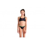 Arena Solid Παιδικό Σετ Μαγιό Bikini Μαύρο, Λαχανί