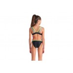 Arena Solid Παιδικό Σετ Μαγιό Bikini Μαύρο, Λαχανί