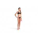 Arena Solid Παιδικό Σετ Μαγιό Bikini Μαύρο, Λαχανί