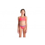 Arena Solid Παιδικό Σετ Μαγιό Bikini Κοραλλί, Ρουά