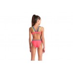 Arena Solid Παιδικό Σετ Μαγιό Bikini Κοραλλί, Ρουά