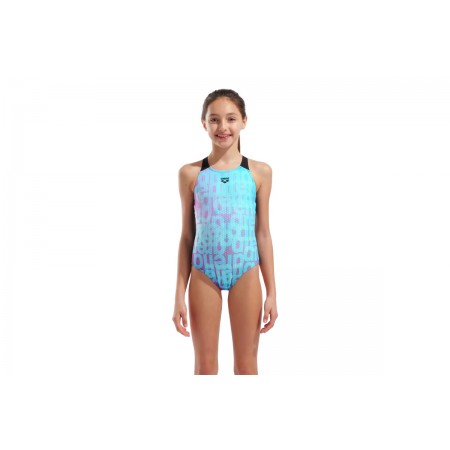 Arena Girl S Multi Colours Swimsuit V Back 