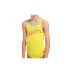 Arena Swim Pro Παιδικό Ολόσωμο Μαγιό Κίτρινο, Τυρκουάζ