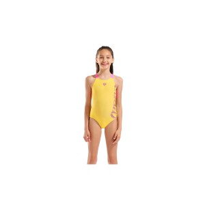 Arena Girl S Graphic Swimsuit V Back (010407390)
