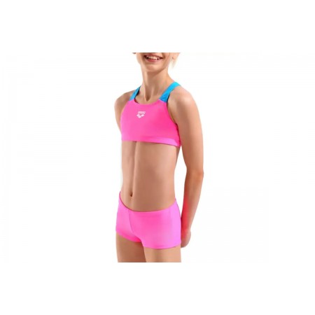 Arena Solid Παιδικό Μαγιό Bikini Φούξια, Μπλε