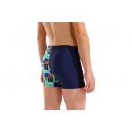 Arena All Over Print Παιδικό Μαγιό Boxer Μπλε, Πορτοκαλί, Τυρκουάζ, Κίτρινο