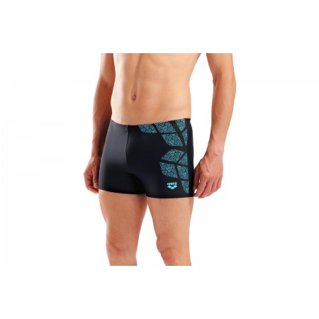 Arena Kikko Ανδρικό Μαγιό Boxer Μαύρο, Τυρκουάζ