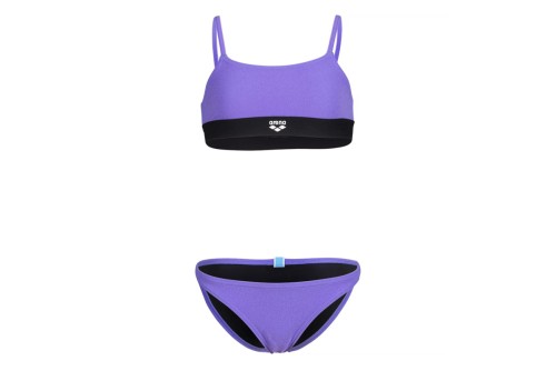 Arena Team Stripe Crop Μαγιό Bikini Γυναικείο (010830900)