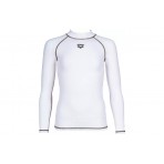 Arena Rash Vest Παιδική Μακρυμάνικη Μπλούζα UV Protection Λευκή