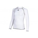 Arena Rash Vest Παιδική Μακρυμάνικη Μπλούζα UV Protection Λευκή