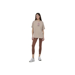 Body Action Full Length Κολάν Μακρύ Γυναικείο (011619 BROWN GREY-6)