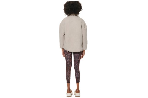 Body Action Allover Printed Κολάν 7-8 Γυναικείο (011624 KHAKI ZEBRA-07)