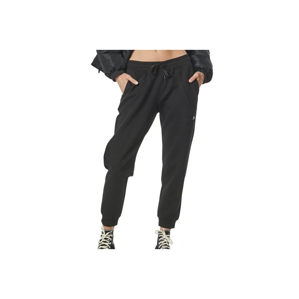 Body Action Women S Trend Cuffed Pants Παντελόνι Φόρμας (021341 BLACK-01)