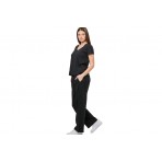 Body Action Wide-Leg Γυναικείο Παντελόνι Φόρμας Μαύρο